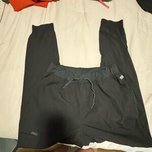 Medium tall black joggers